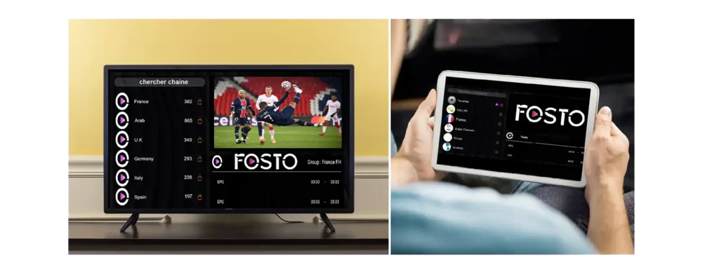 fosto 2025 La meilleure application IPTV