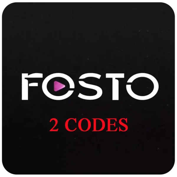 fosto 2 codes pour activer 2 applications fosto pro et fosto tv