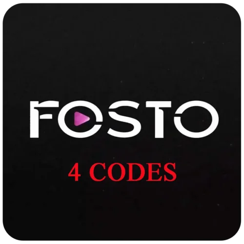 fosto 4 codes pour activer 4 applications fosto pro et fosto iptv