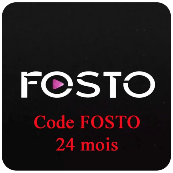 fosto code d'activation fosto pro 24 mois